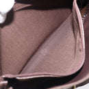 Burberrys Nova Check Shoulder Bag Canvas Beige Gold Auth ka6035-21