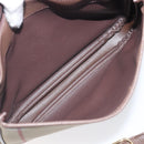 Burberrys Nova Check Shoulder Bag Canvas Beige Gold Auth ka6035-22