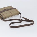 Burberrys Nova Check Shoulder Bag Canvas Beige Gold Auth ka6035-7