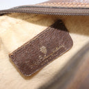 GUCCI GG Supreme Web Sherry Line Bag PVC Beige Gold 89 02 066 Auth ka6037-16