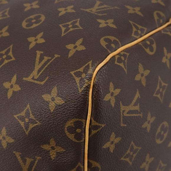 LOUIS VUITTON Monogram Keepall 55 Boston Bag M41424 LV Auth ka6039V