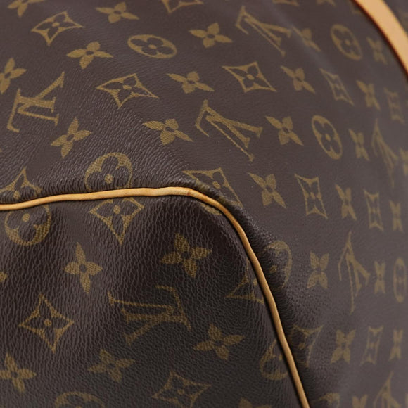 LOUIS VUITTON Monogram Keepall 55 Boston Bag M41424 LV Auth ka6039V
