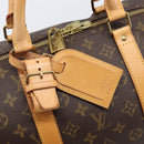 LOUIS VUITTON Monogram Keepall 55 Boston Bag M41424 LV Auth ka6039V-17
