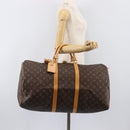 LOUIS VUITTON Monogram Keepall 55 Boston Bag M41424 LV Auth ka6039V-20