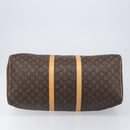 LOUIS VUITTON Monogram Keepall 55 Boston Bag M41424 LV Auth ka6039V-5