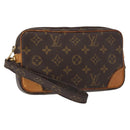 LOUIS VUITTON Monogram Marly Dragonne PM Clutch Bag M51827 LV Auth ka604-1