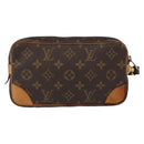 LOUIS VUITTON Monogram Marly Dragonne PM Clutch Bag M51827 LV Auth ka604-2