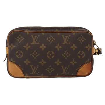 LOUIS VUITTON Monogram Marly Dragonne PM Clutch Bag M51827 LV Auth ka604 - 0