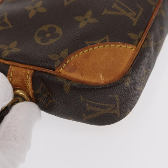 LOUIS VUITTON Monogram Marly Dragonne PM Clutch Bag M51827 LV Auth ka604