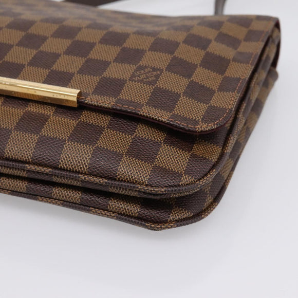 LOUIS VUITTON Damier Ebene Hoxton PM Shoulder Bag N41257 LV Auth ka6040V