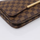 LOUIS VUITTON Damier Ebene Hoxton PM Shoulder Bag N41257 LV Auth ka6040V-14