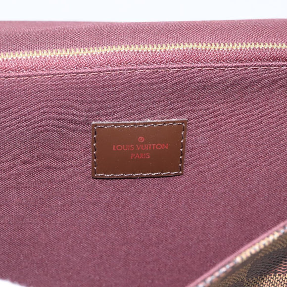 LOUIS VUITTON Damier Ebene Hoxton PM Shoulder Bag N41257 LV Auth ka6040V
