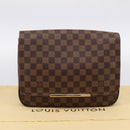 LOUIS VUITTON Damier Ebene Hoxton PM Shoulder Bag N41257 LV Auth ka6040V-12
