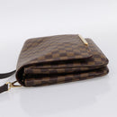 LOUIS VUITTON Damier Ebene Hoxton PM Shoulder Bag N41257 LV Auth ka6040V-3
