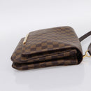 LOUIS VUITTON Damier Ebene Hoxton PM Shoulder Bag N41257 LV Auth ka6040V-4
