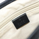 GUCCI Diamante Shoulder Bag Canvas Leather Brown Silver 295679 Auth ka6042-16