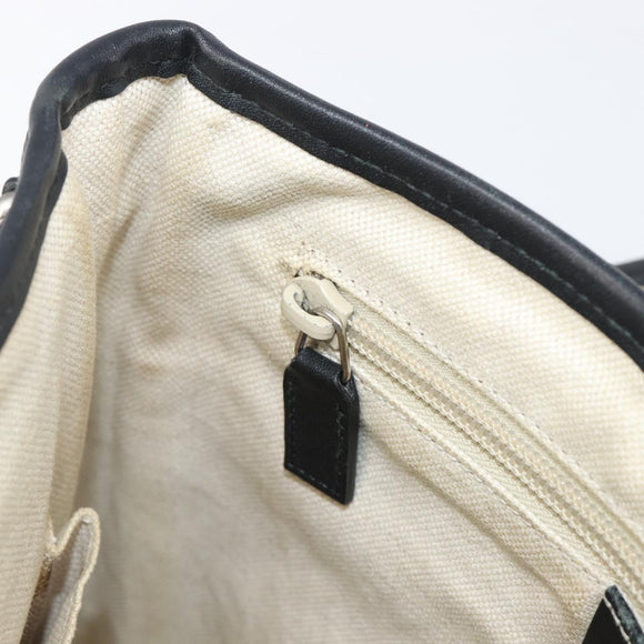 GUCCI Diamante Shoulder Bag Canvas Leather Brown Silver 295679 Auth ka6042