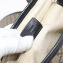 GUCCI Diamante Shoulder Bag Canvas Leather Brown Silver 295679 Auth ka6042-22