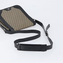 GUCCI Diamante Shoulder Bag Canvas Leather Brown Silver 295679 Auth ka6042-7