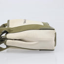 BALENCIAGA Navy Cabas XS Hand Bag Leather 2way White Silver 390346 Auth ka6043A-5