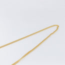 Miu Miu Chain Wallet Shoulder Bag Leather Gold Auth ka6046V-15