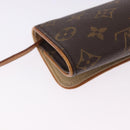 LOUIS VUITTON Monogram Pochette Twin PM Shoulder Bag M51854 LV Auth ka6047-17