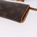 LOUIS VUITTON Monogram Pochette Twin PM Shoulder Bag M51854 LV Auth ka6047-18