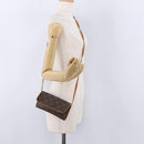 LOUIS VUITTON Monogram Pochette Twin PM Shoulder Bag M51854 LV Auth ka6047-23