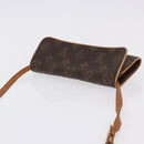 LOUIS VUITTON Monogram Pochette Twin PM Shoulder Bag M51854 LV Auth ka6047-6