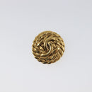 CHANEL Earring metal Gold Tone CC Auth ka6048-2