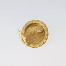 CHANEL Earring metal Gold Tone CC Auth ka6048-5