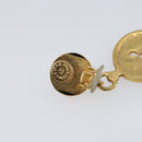 GIVENCHY Celine Earring metal 2 Set Gold Tone Auth ka6049-13