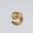 GIVENCHY Celine Earring metal 2 Set Gold Tone Auth ka6049-5