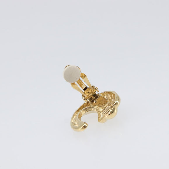 GIVENCHY Celine Earring metal 2 Set Gold Tone Auth ka6049