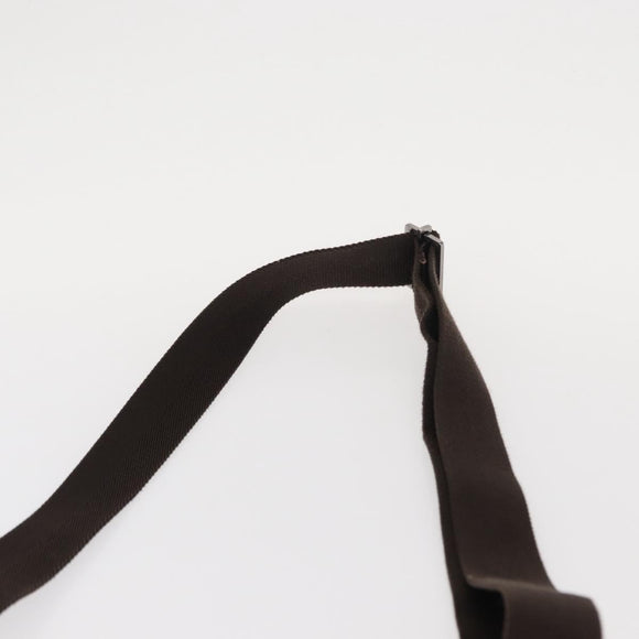 GUCCI GG Supreme Shoulder Bag PVC Beige Silver 141626 Auth ka605