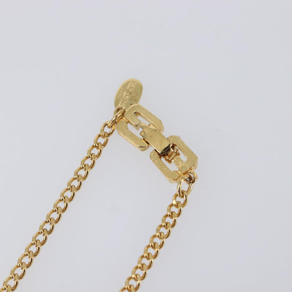 GIVENCHY Necklace metal Gold Auth ka6050