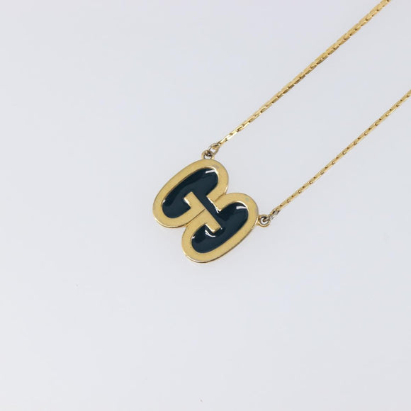 GIVENCHY Necklace metal Gold Auth ka6052