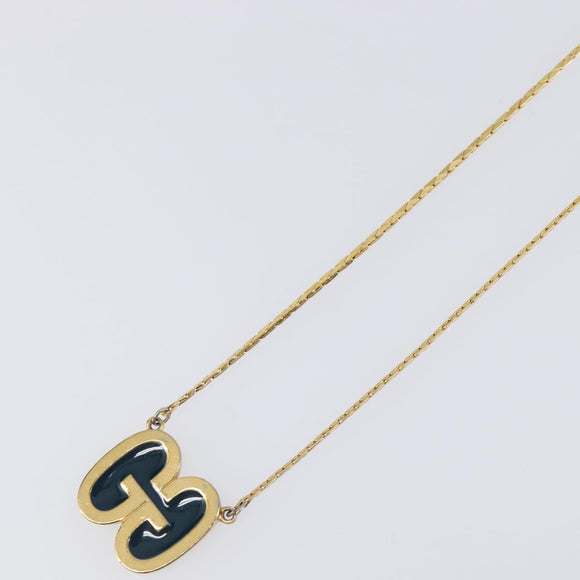 GIVENCHY Necklace metal Gold Auth ka6052