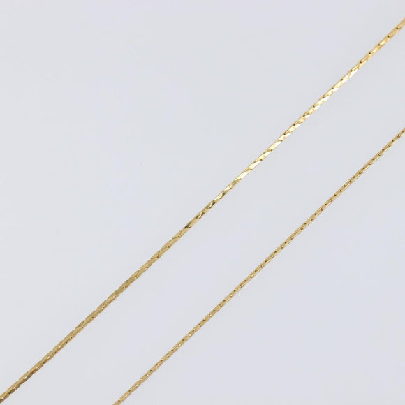GIVENCHY Necklace metal Gold Auth ka6052