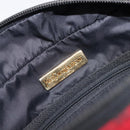 SAINT LAURENT Hand Bag Nylon Multicolor Gold Auth ka6053-15