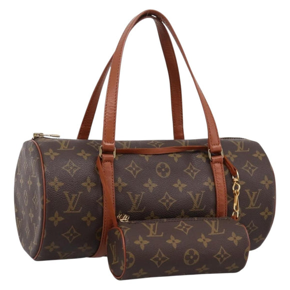 LOUIS VUITTON Monogram Papillon 30 Hand Bag M51385 LV Auth ka6058V