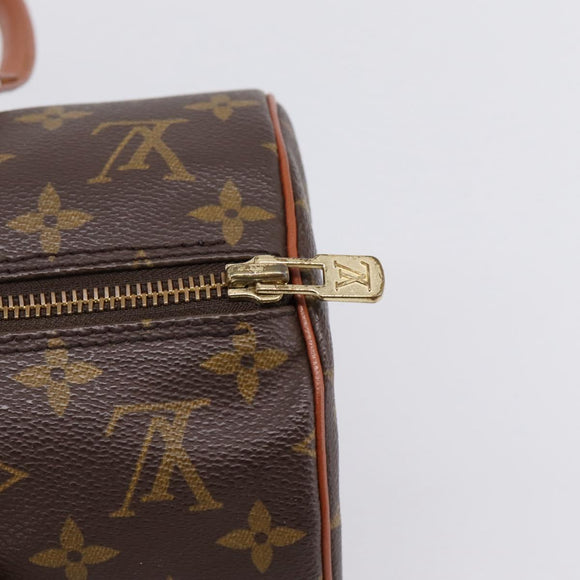 LOUIS VUITTON Monogram Papillon 30 Hand Bag M51385 LV Auth ka6058V
