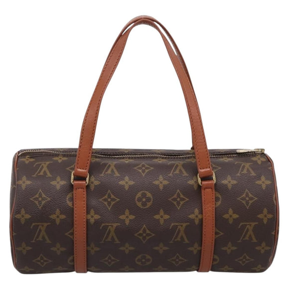 LOUIS VUITTON Monogram Papillon 30 Hand Bag M51385 LV Auth ka6058V