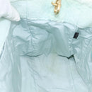 Miu Miu Hand Bag Pile 2way Light Blue Gold Tone Auth ka6060A-19