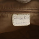 Christian Dior Trotter Canvas Shoulder Bag Beige Silver Auth ka6062A-19