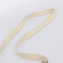Christian Dior Trotter Canvas Shoulder Bag Beige Silver Auth ka6062A-14