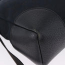 GUCCI GG Canvas Shoulder Bag Black Silver 114273 Auth ka6068-13