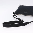 GUCCI GG Canvas Shoulder Bag Black Silver 114273 Auth ka6068-7