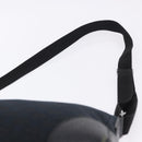 GUCCI GG Canvas Shoulder Bag Black Silver 114273 Auth ka6068-8