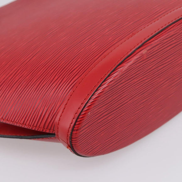 LOUIS VUITTON Epi Saint Jacques Hand Bag Red M52277 LV Auth ka6069
